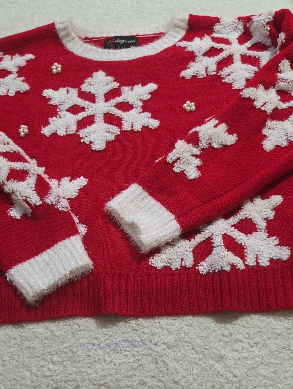 33 DEGREES CHRISTMAS SWEATER